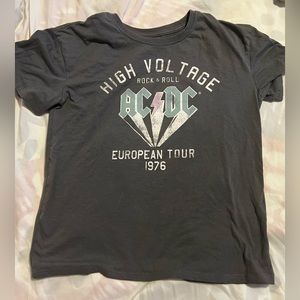 2 AC/DC t-shirts